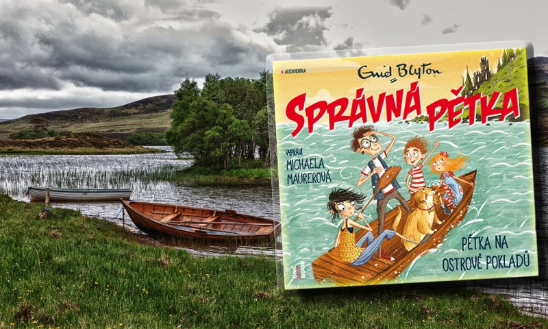 Správná pětka na ostrově pokladů – Enid Blytonová