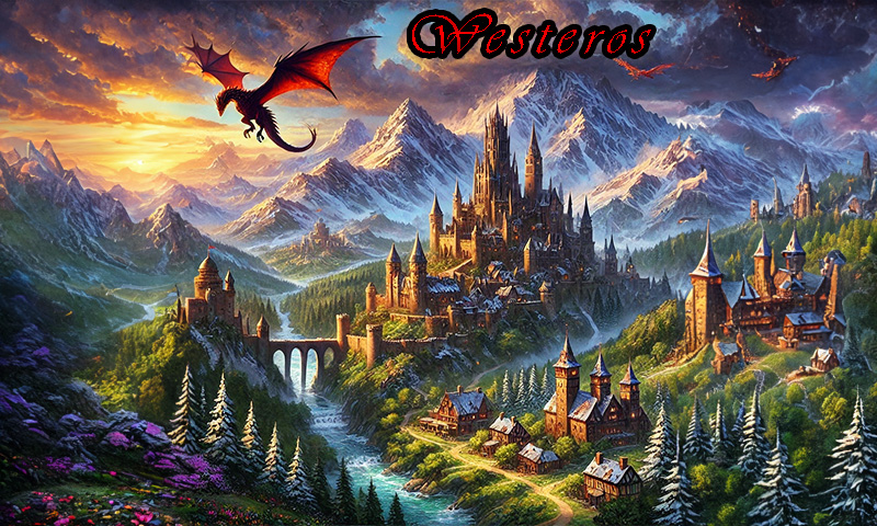 Svět Písně ledu a ohně: Westeros