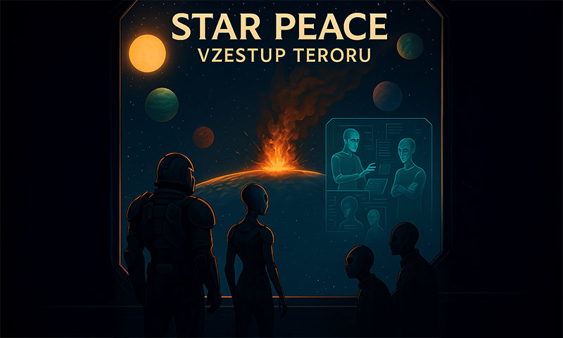 Když vesmír promluví mimozemsky: Podpořte originální sci-fi debut Star Peace – Vzestup teroru