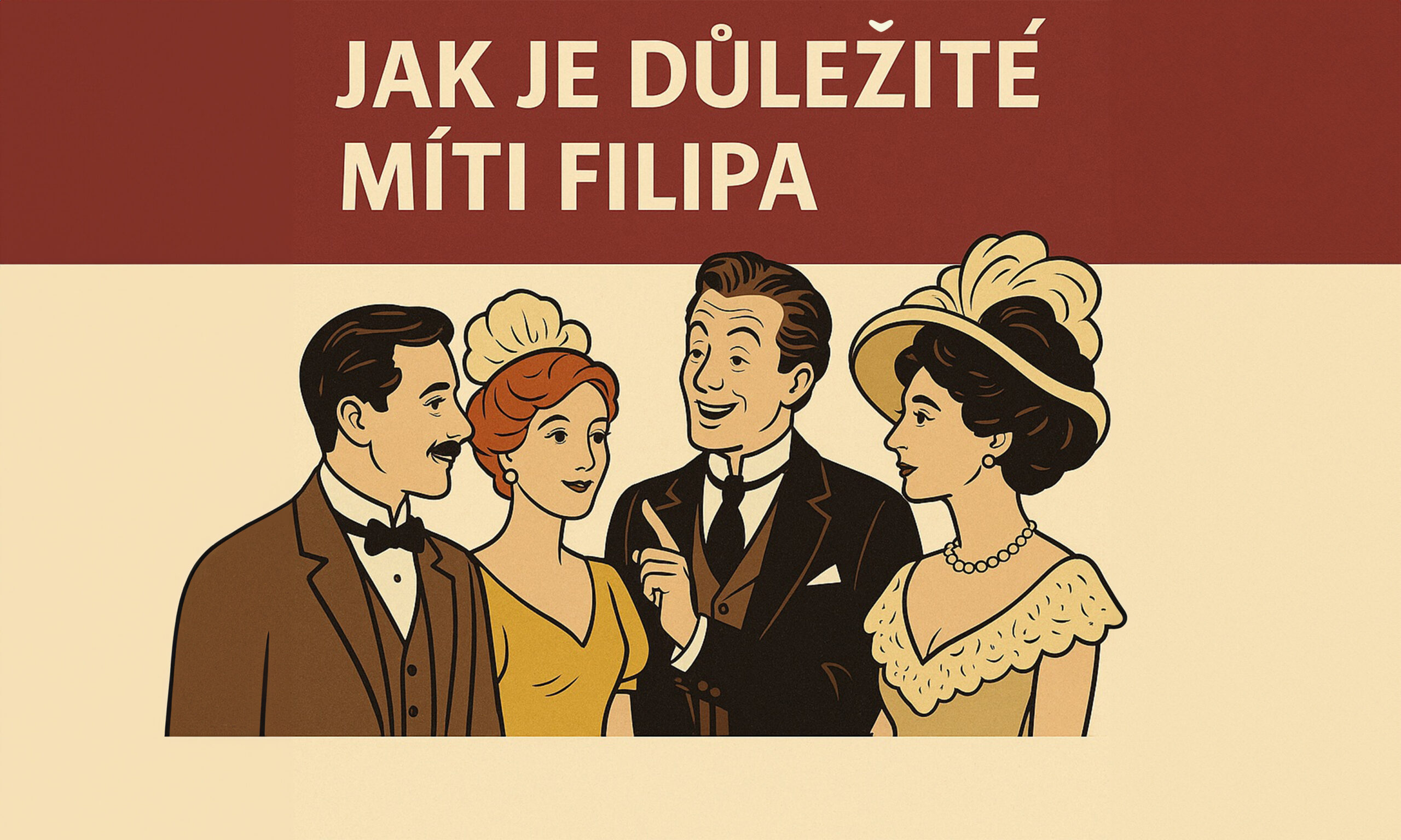 Oscar Wilde – Jak je důležité mít Filipa