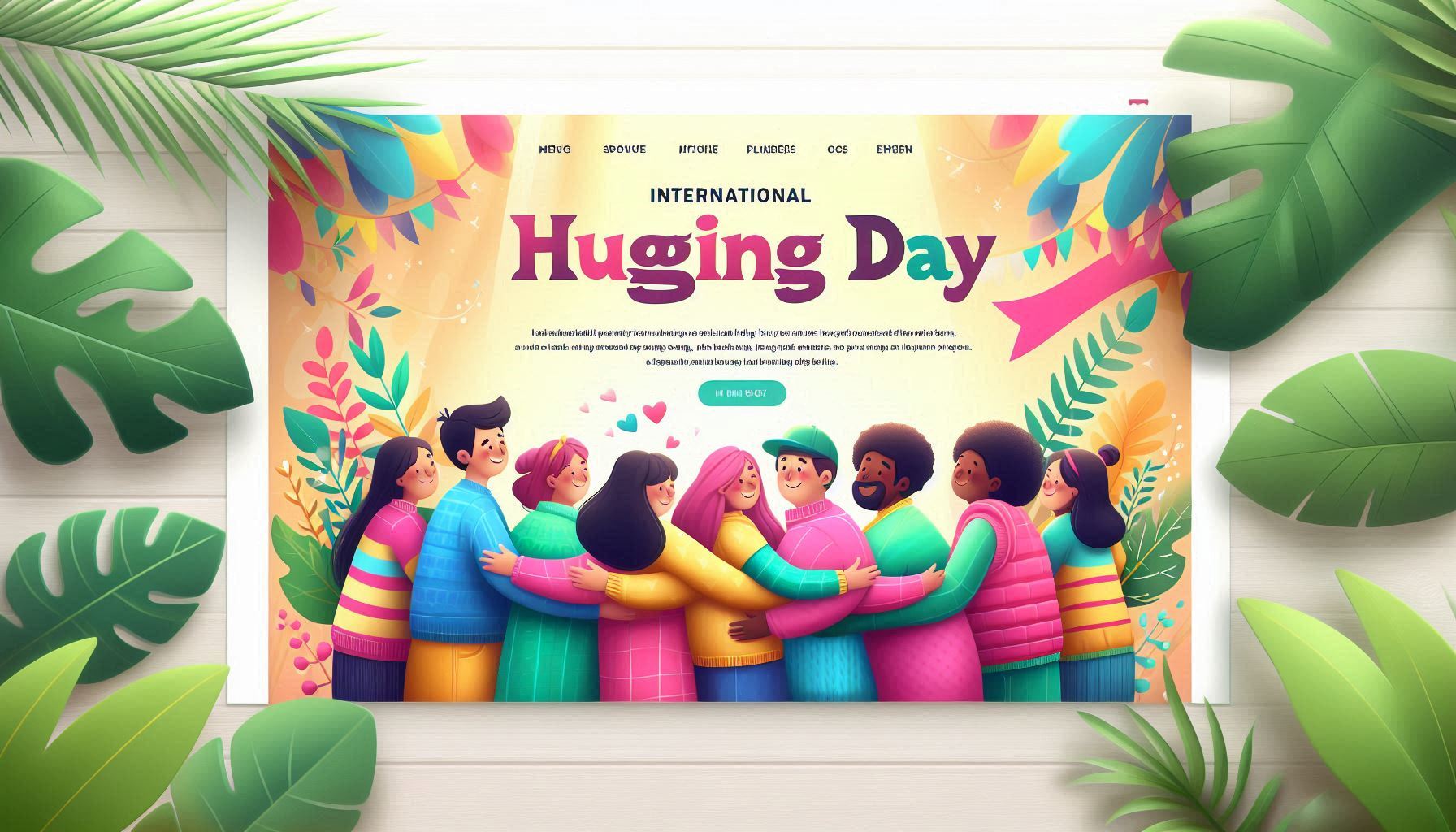 Mezinárodní den objímání - náhled