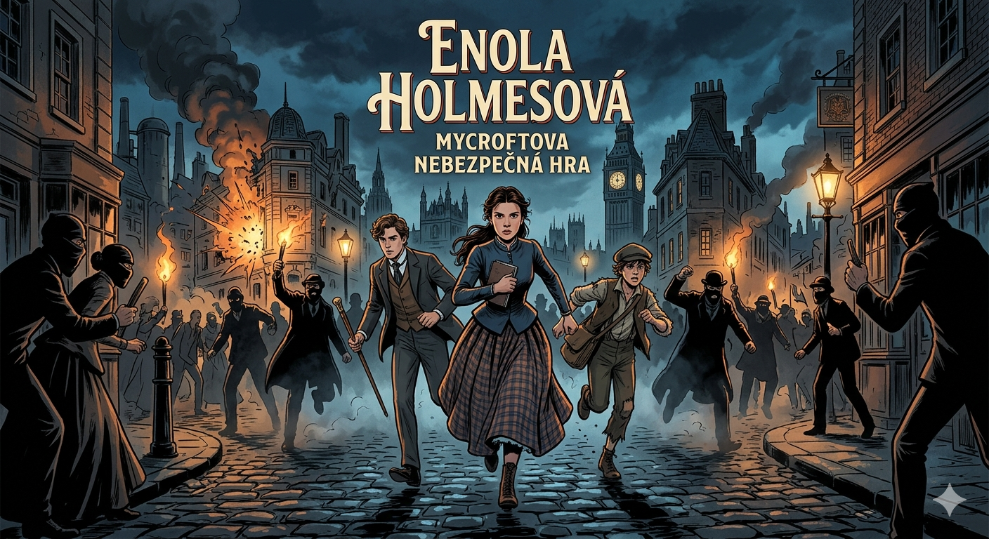 Nancy Springerová, Mickey Georgeová – Enola Holmesová: Mycroftova nebezpečná hra