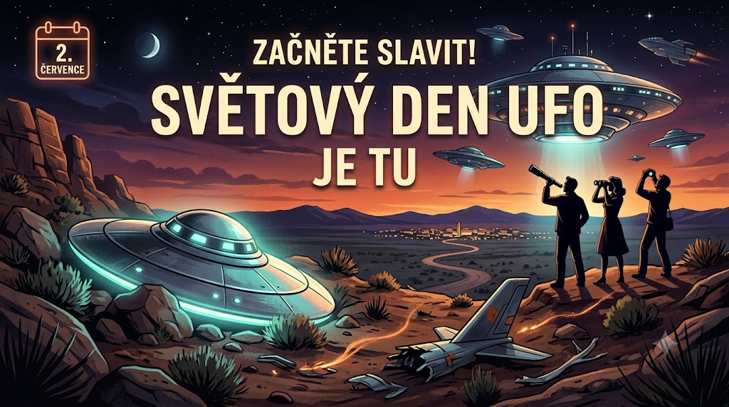 2. červenec: Světový den UFO - náhled