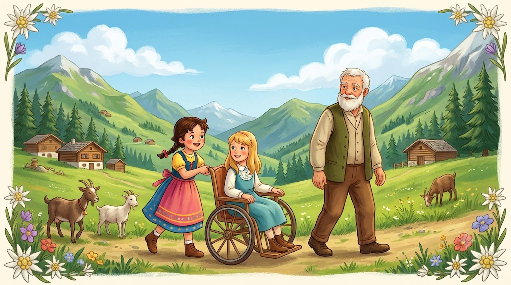 Heidi, děvčátko z hor - náhled
